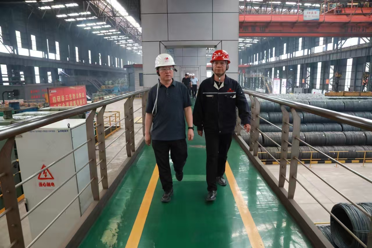 風陵渡經濟開發區管委會副主任秦晨林一行來宏達進行考察